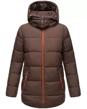 Пуховик Navahoo Wattewlkchen, цвет Dark Choco