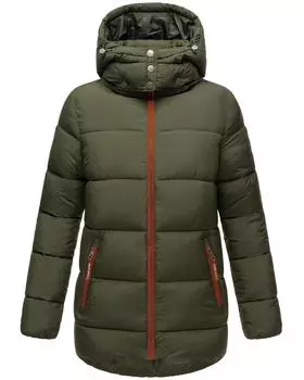 Пуховик Navahoo Wattewlkchen, цвет Dark Olive