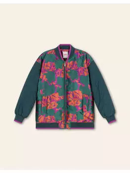 Пуховик Oilily, зеленый