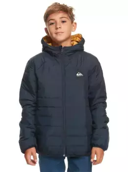 Пуховик Quiksilver "Чешуйчатый", синий