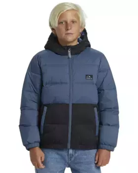 Пуховик Quiksilver "Волчьи плечи", цвет Bering Sea
