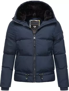 Пуховик ragwear Briony, темно-синий