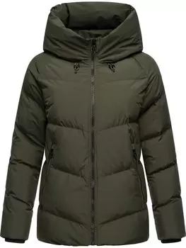 Пуховик ragwear Cessi, цвет dark olive