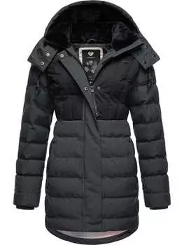 Пуховик ragwear, цвет dark grey