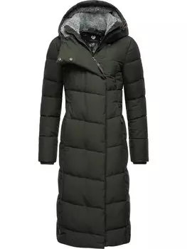 Пуховик ragwear, цвет dark olive