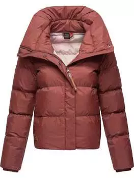 Пуховик ragwear, цвет terracotta