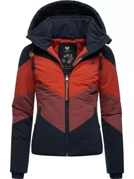 Пуховик ragwear Novva Block, темно синий