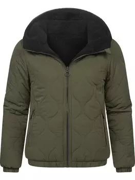 Пуховик ragwear Qaria, цвет dark olive