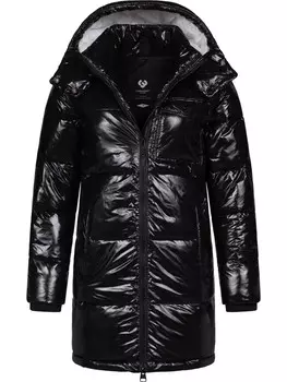 Пуховик ragwear Roobie Long, черный
