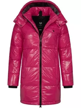 Пуховик ragwear Roobie Long, фуксия