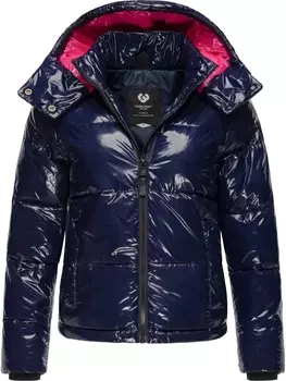 Пуховик ragwear Roobie, темно-синий