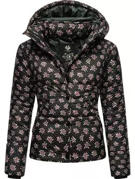 Пуховик ragwear Steppjacke Relive Remake, черный