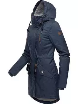 Пуховик ragwear, темно-синий