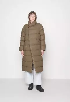 Пуховик Rains, коричневый