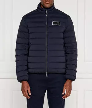 Пуховик Regular fit Ea7, синий