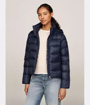 Пуховик Regular fit Tommy Hilfiger, синий