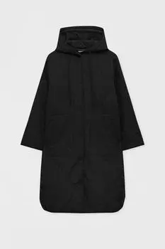 Пуховик с капюшоном PULL&amp;BEAR