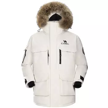 Пуховик серии Everest унисекс Camel, цвет Warm White