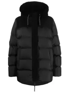 Пуховик Shasta с капюшоном UGG, черный