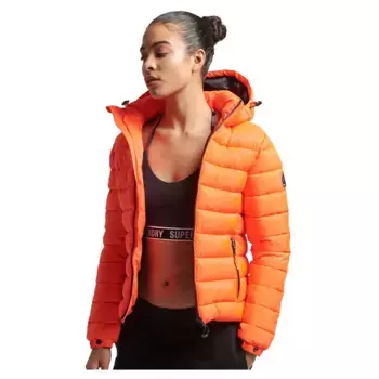 Пуховик Superdry Classic Fuji, оранжевый