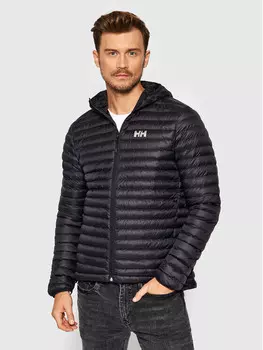 Пуховик свободного кроя Helly Hansen, черный