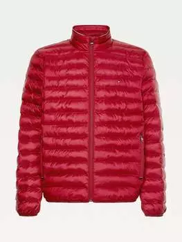 Пуховик Tommy Hilfiger Recycled Packable, красный