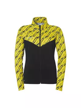 Пуховик uhlsport , цвет schwarz/limonengelb