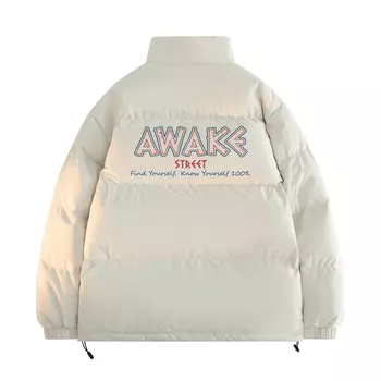 Пуховик унисекс ACHS AWAKE, Ecru