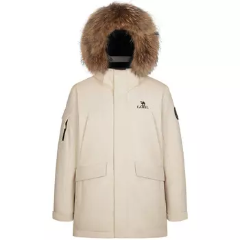 Пуховик унисекс Camel, цвет Malted