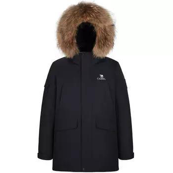 Пуховик унисекс Camel, цвет Phantom Black