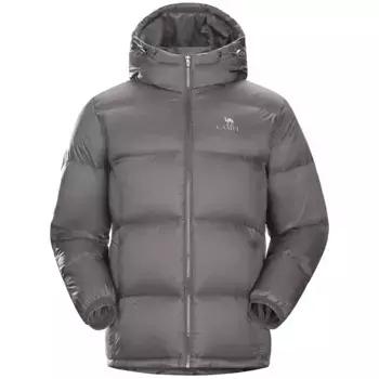 Пуховик унисекс Camel, цвет Serene Gray