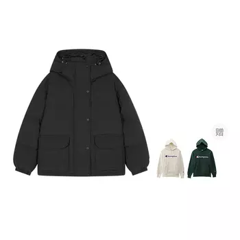 Пуховик унисекс Champion, Light Khaki