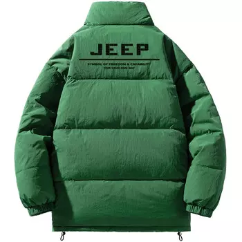 Пуховик унисекс Jeep, черный