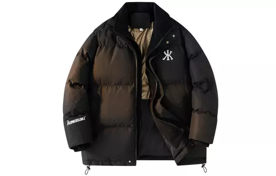 Пуховик унисекс Kawasaki, серый