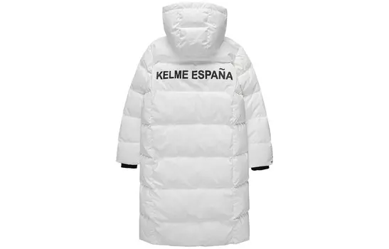 Пуховик унисекс Kelme, белый