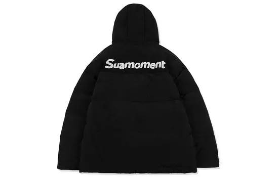 Пуховик унисекс Suamoment, Черный