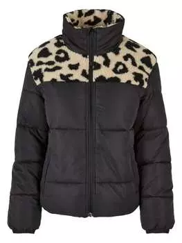 Пуховик Urban Classics, цвет black/sandleo