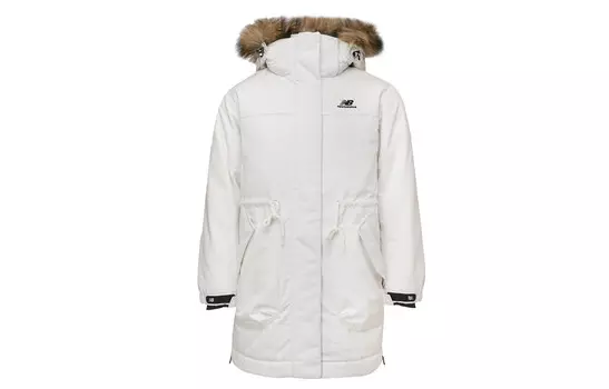 Пуховик женский белый New Balance