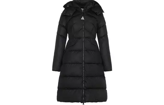 Пуховик женский черный Moncler
