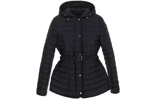 Пуховик женский черный Moncler