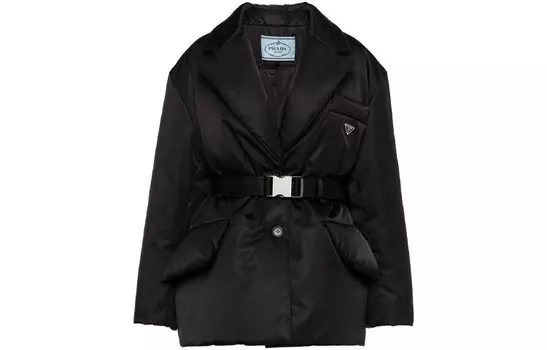 Пуховик женский черный Prada