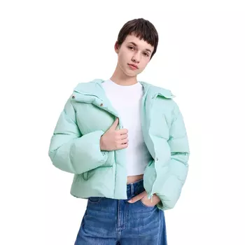 Пуховик женский GAP, розовый