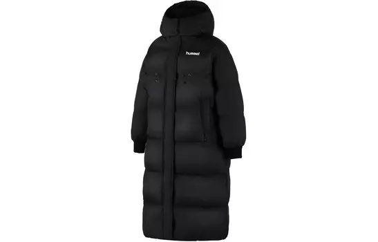 Пуховик женский Hummel, черный