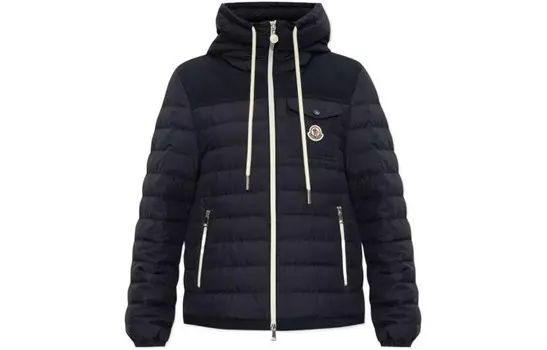 Пуховик женский Marine Blue Moncler