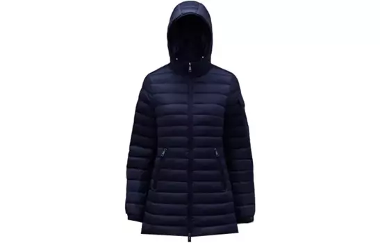 Пуховик женский Marine Blue Moncler