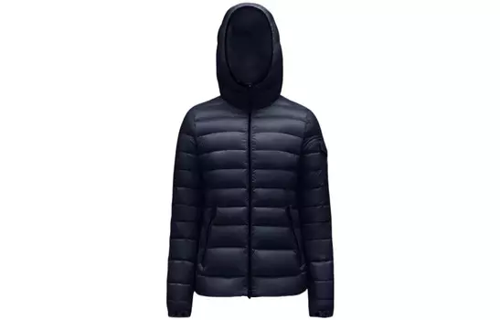 Пуховик женский Marine Blue Moncler