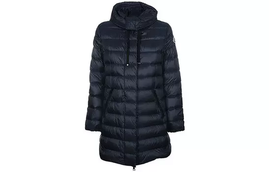Пуховик женский Marine Blue Moncler