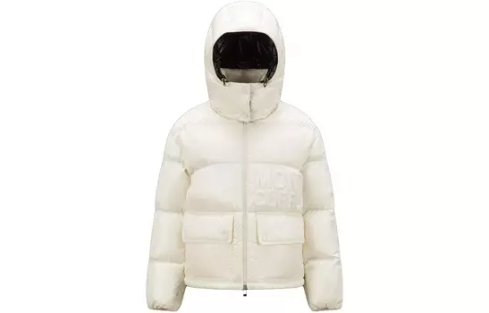 Пуховик женский Moncler, белый