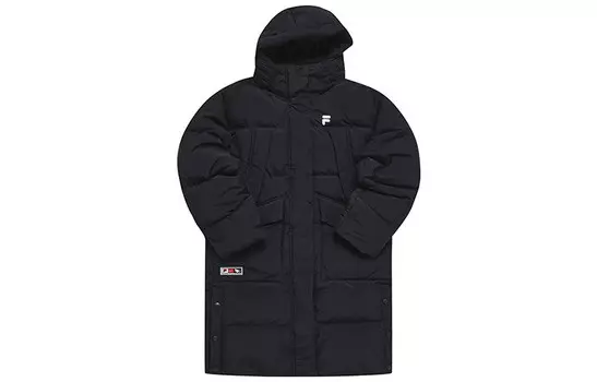 Пуховик женский Pitch Black Fila Fusion
