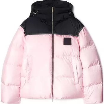 Пуховик женский розовый Off-White, розовый